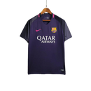 Camisa Retrô Barcelona II Away 2016/17 Torcedor Masculino Roxo