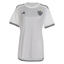 Camisa Atlético Mineiro Fora 24/25 - Versão Feminina Baby Look Branca