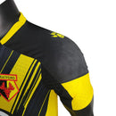 Camisa Watford Home 23/24 Jogador Kelme Masculina - Amarelo e Preto